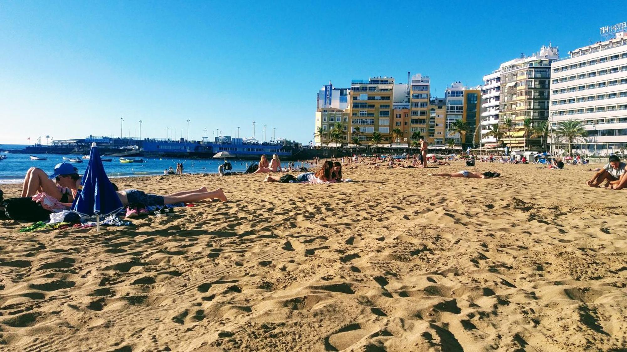 Canteras Beach Las Palmas de Gran Canaria Exteriör bild